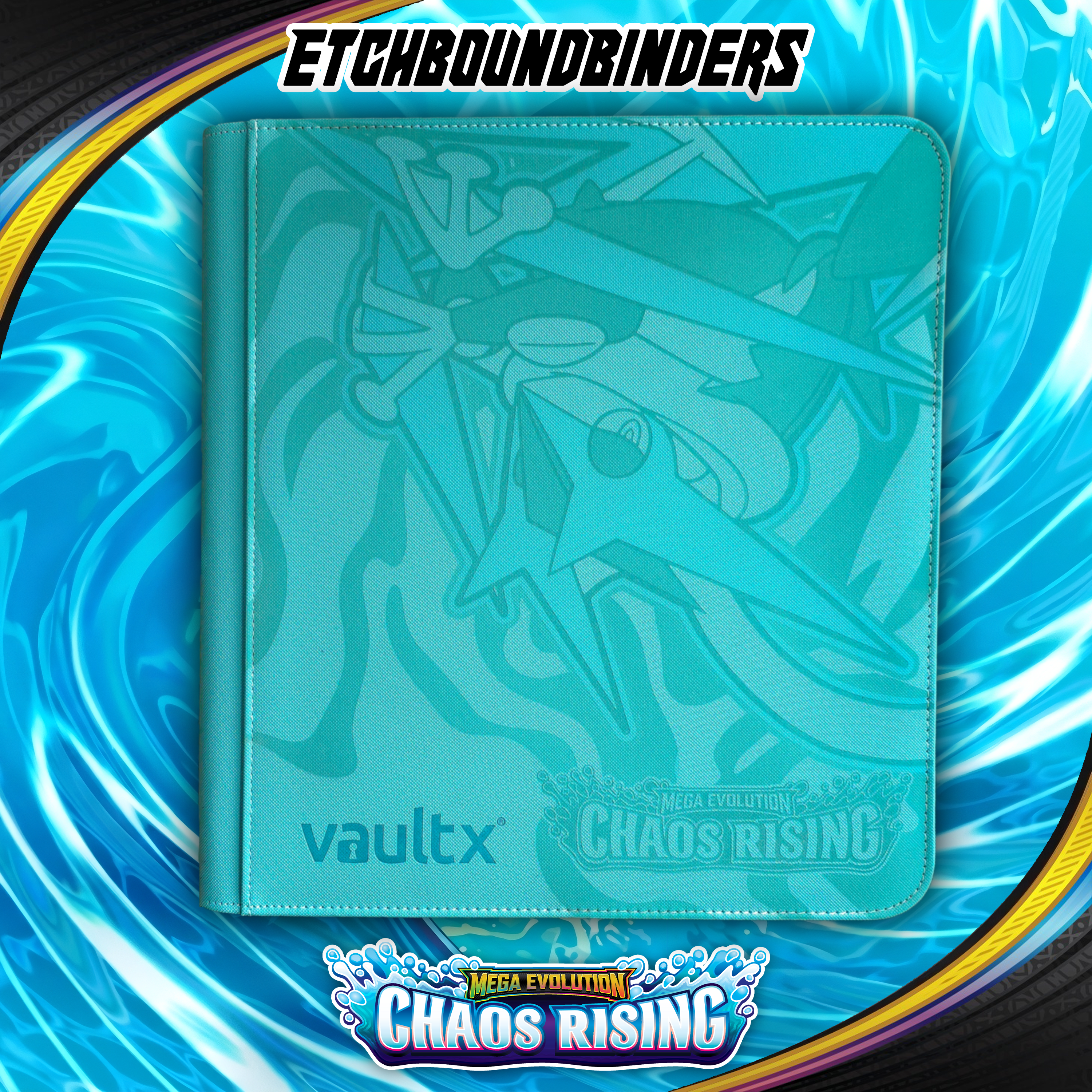 VaultX Chaos Rising 12 Pocket Binder - 480 Slots