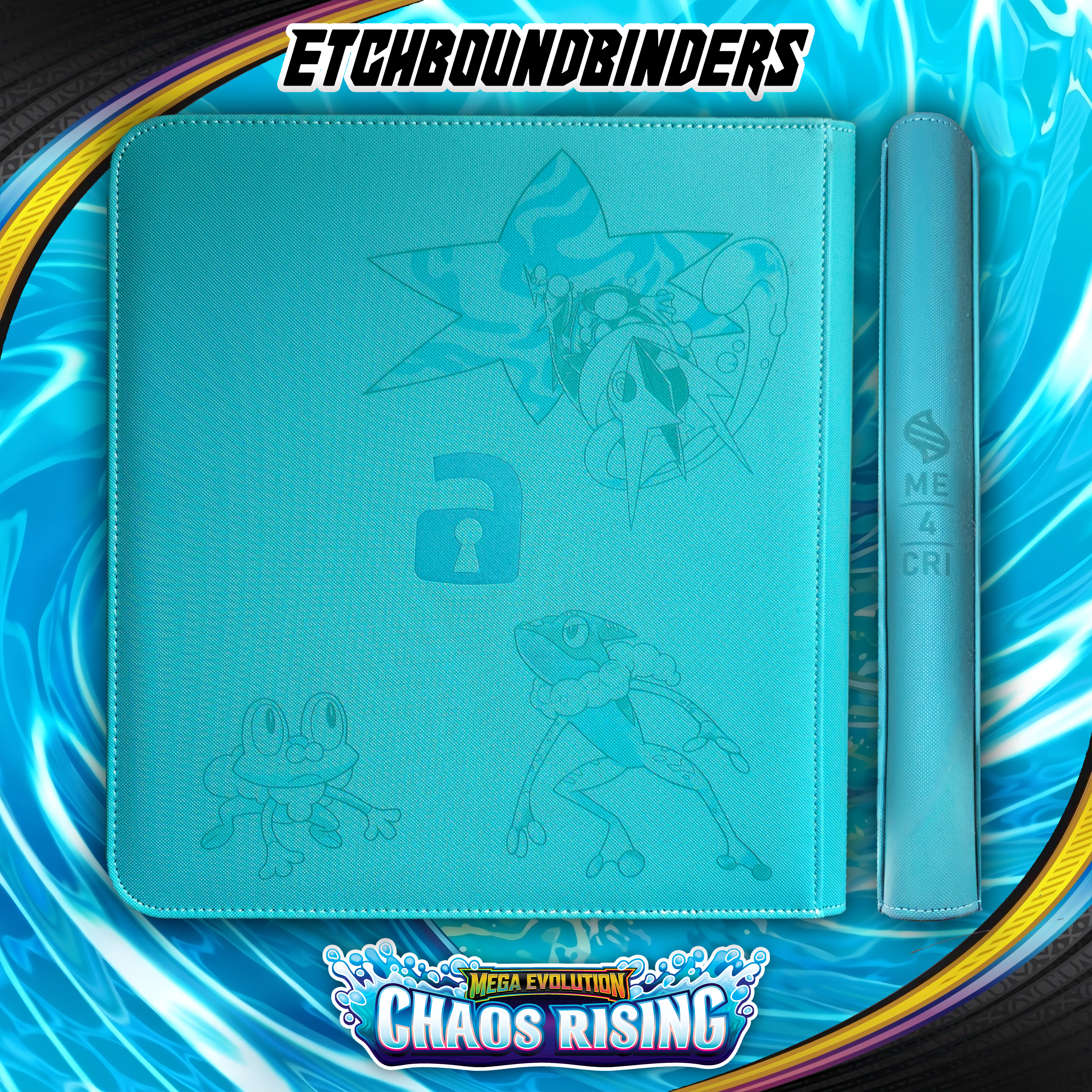 VaultX Chaos Rising 12 Pocket Binder - 480 Slots