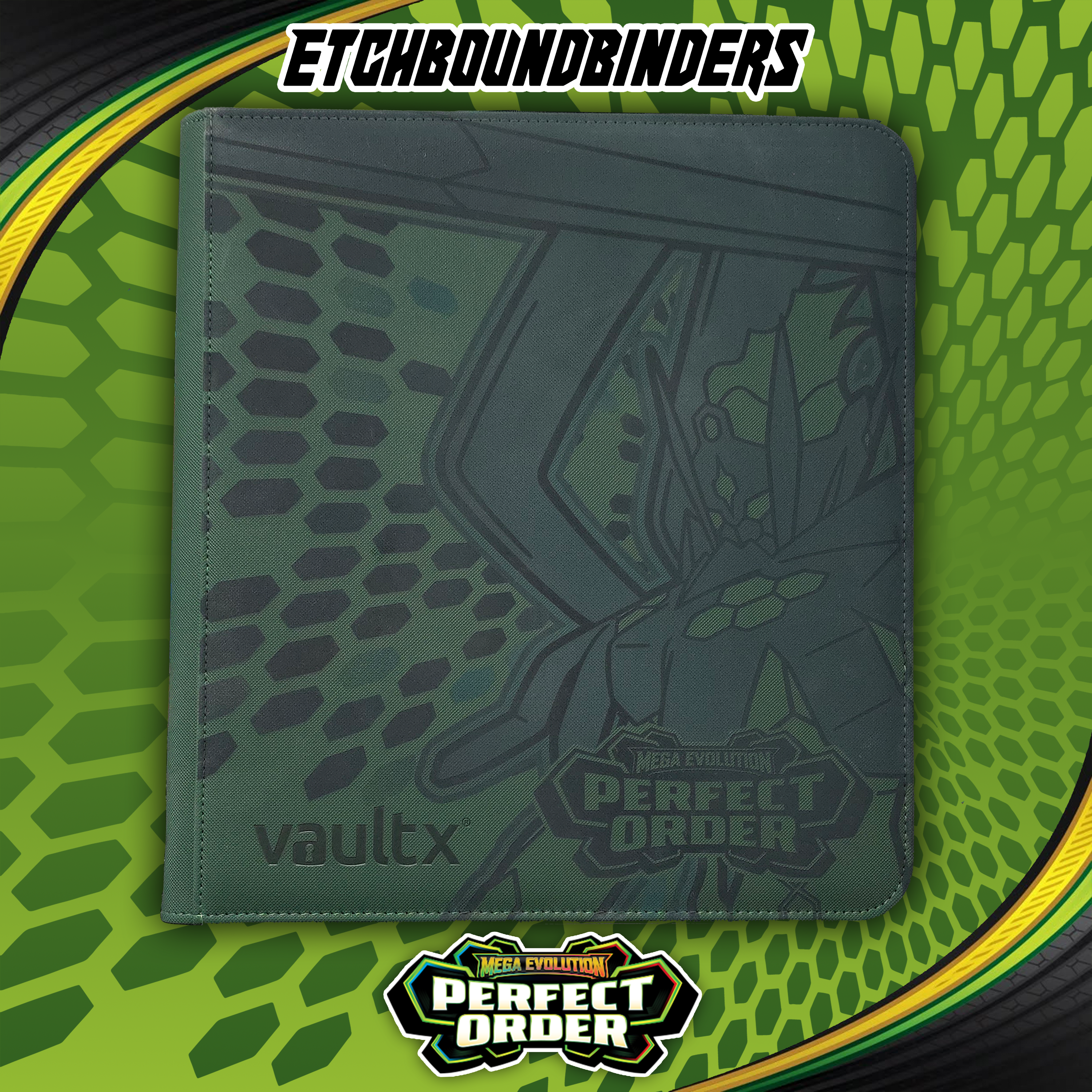 VaultX Perfect Order 12 Pocket Binder - 480 Slots